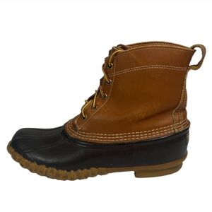 8” Bean Boots Women’s 9 Brown and Tan by LL Bean